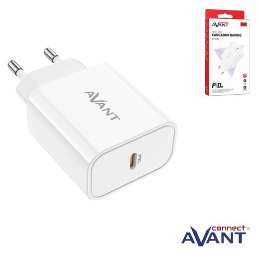Adaptador De Corriente Connect PD (Tipo C) 20W - Carga Rapida