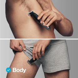 Tondeuse électrique visage et corps