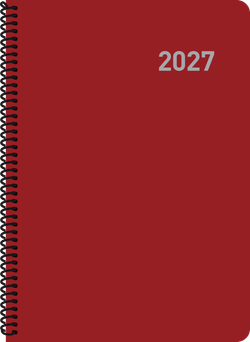 Agenda 2027 Paris Día Página 15X21cm Con Espiral Surtida