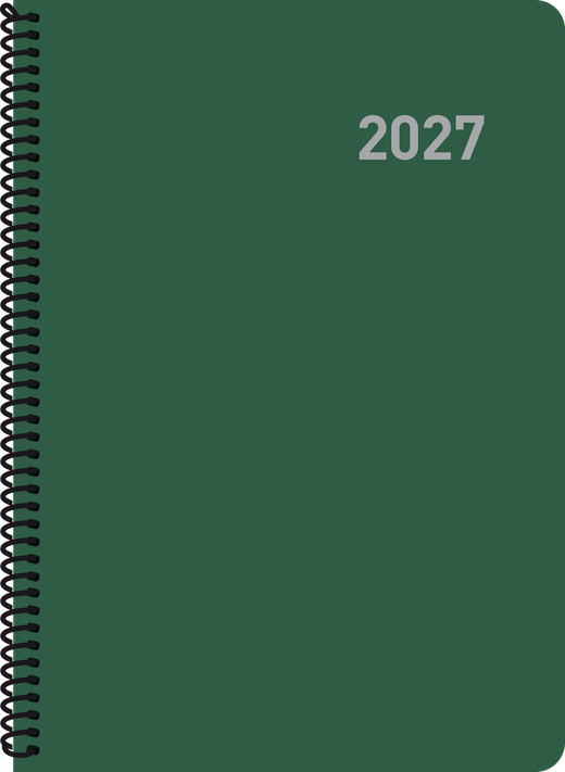 Agenda 2027 Paris Día Página 15X21cm Con Espiral Surtida