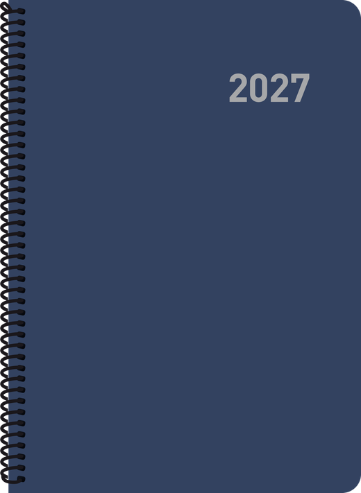 Agenda 2027 Paris Día Página 15X21cm Con Espiral Surtida