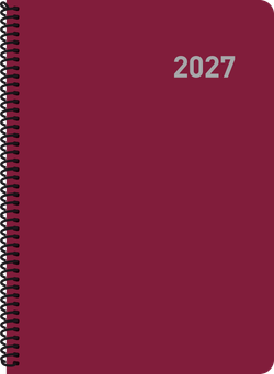 Agenda 2027 Paris Día Página 15X21cm Con Espiral Surtida