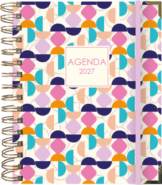 Agenda Anual 2027 Día Página Geoma
