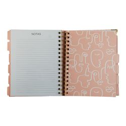 Agenda Anual Sweetcolor 2025 Dois dias por página Faces