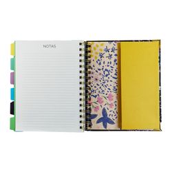 Agenda Annuel Sweetcolor 2025 Deux jours par page Fleurs