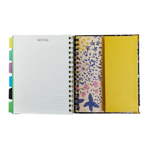 Agenda Annuel Sweetcolor 2025 Deux jours par page Fleurs