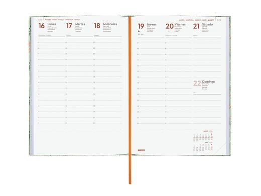 Agenda Berlin Y10-140X204Mm Semana Vista Vertical 2026 Trigo