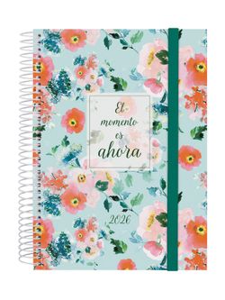 Agenda Design Col.E10-155X212Mm 1 día página 2026 Ahora