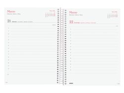 Agenda Design Col.E10-155X212Mm 1 día página 2026 Ahora