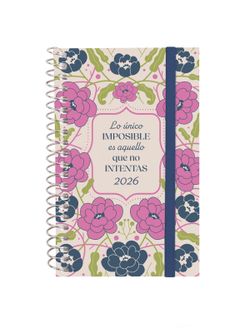 Agenda Design Col.E3-79X127Mm Semana Vista Horizontal 2026 Imposible