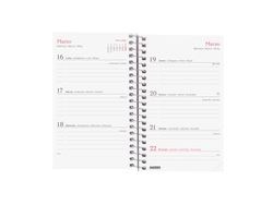 Agenda Design Col.E3-79X127Mm Semana Vista Horizontal 2026 Imposible