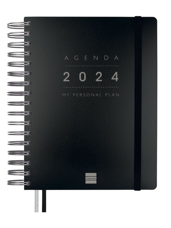 AGENDA 2024: Día por página (A4) - Profesional (Spanish Edition)