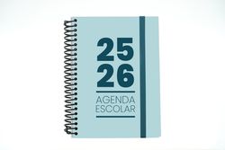 Agenda escolar 25-26 A5 Tapa Cartón Día Página