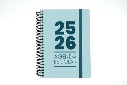 Agenda escolar 25-26 A5 Tapa Cartón Día Página