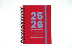 Agenda escolar 25-26 A5 Tapa Cartón Día Página