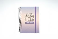 Agenda escolar 25-26 A6 Tapa Cartón Día Página