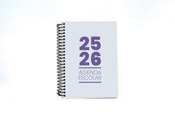 Agenda escolar 25-26 A6 Tapa Polipropileno Día Página