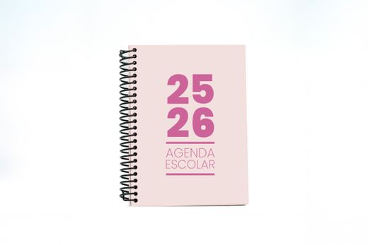 Agenda escolar 25-26 A6 Tapa Polipropileno Día Página