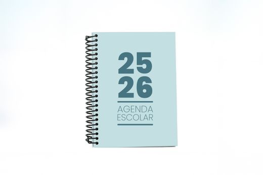 Agenda escolar 25-26 A6 Tapa Polipropileno Día Página