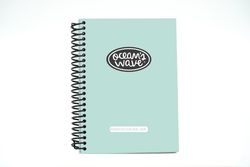 Agenda escolar 25-26 Ocean´s Wave A5 Tapa Polipropileno Día Página Verde pastel