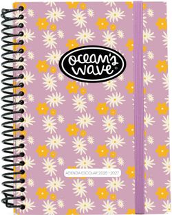Agenda escolar  26-27 A5 Tapa Cartón Semana Vista Sanny by Ocean´s Wave