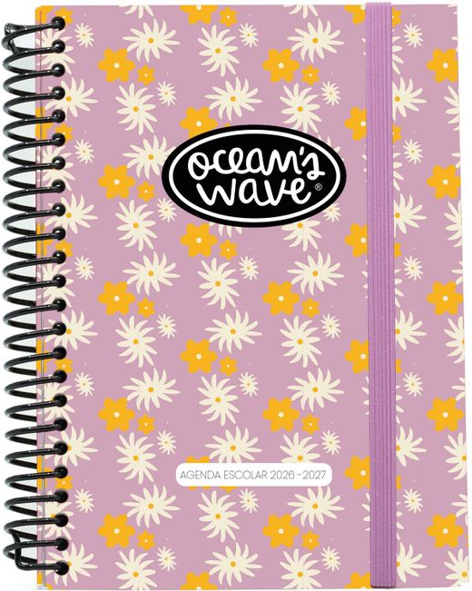Agenda escolar 26-27 A5 Tapa Cartón Semana Vista Sanny by Ocean´s Wave