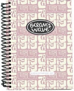 Agenda escolar  26-27 A5 Tapa Polipropileno Día Página Enna by Ocean´s Wave