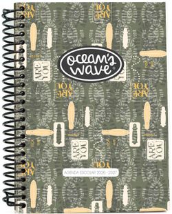 Agenda escolar  26-27 A5 Tapa Polipropileno Día Página Keita by Ocean´s Wave
