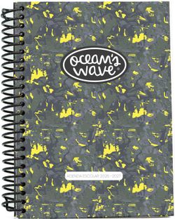Agenda escolar  26-27 A5 Tapa Polipropileno Semana Vista Flum by Ocean´s Wave