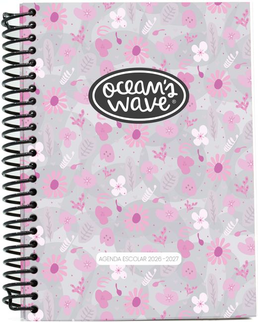 Agenda escolar 26-27 A5 Tapa Polipropileno Semana Vista Nari by Ocean´s Wave