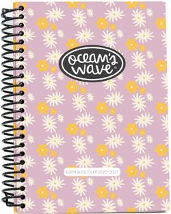 Agenda escolar  26-27 A5 Tapa Polipropileno Semana Vista Sanny by Ocean´s Wave
