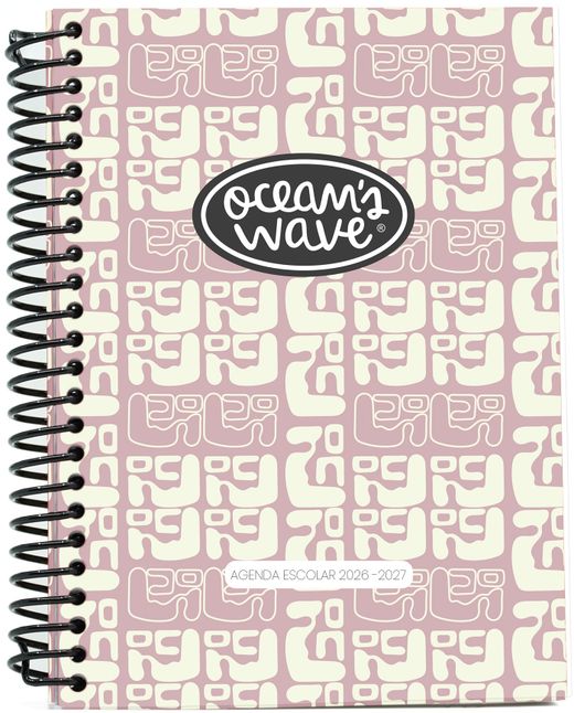 Agenda escolar 26-27 A6 Tapa Polipropileno Día Página Enna by Ocean´s Wave