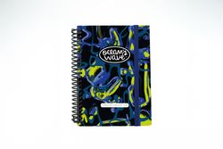 Agenda escolar Ocean´s Wave 25-26 A6 Tapa Cartón Día Página Blue Liquid