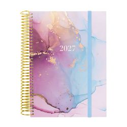 Agenda espiral Design Collection 2027 "Goldy" E10156X212MM 1 Dia página