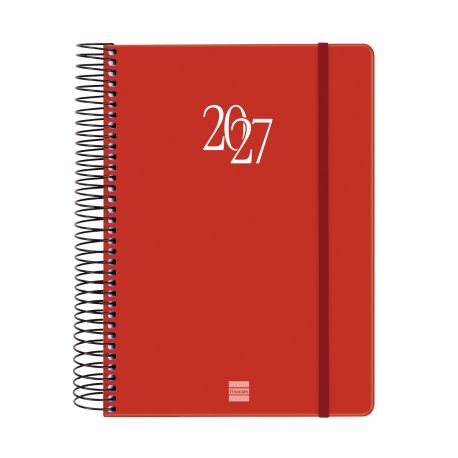 Agenda espiral MY 2027 1 Dia Página E10 155x212mm Verde