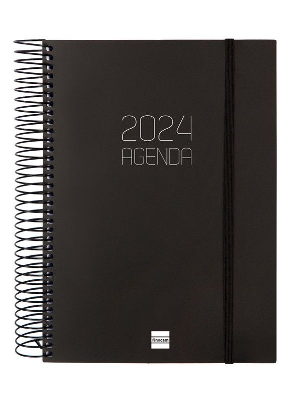 Agenda Finocam Finocam - Agenda 2024 Espiral My 1 Día Página Enero 2024 - Diciembre Agenda 2026 Finocam Dia Por Pagina 12 Meses