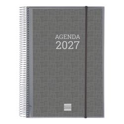 Agenda espiral personalizable Basics 2027  Un Dia Pagina 210x297mm E40