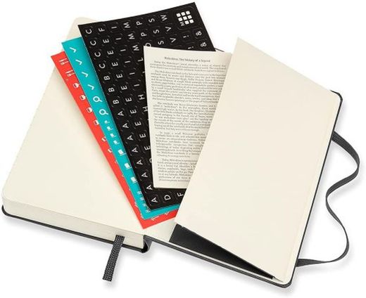 Agenda moleskine tapa dura, semana vista en dos tamaños y colores