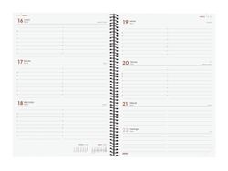 Agenda Opaque - Semana Vista Horizontal 2026 – Varios tamaños