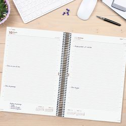 Agenda personalizable E40-210x297mm 1 Día página 2026