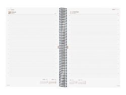 Agenda personalizable E40-210x297mm 1 Día página 2026