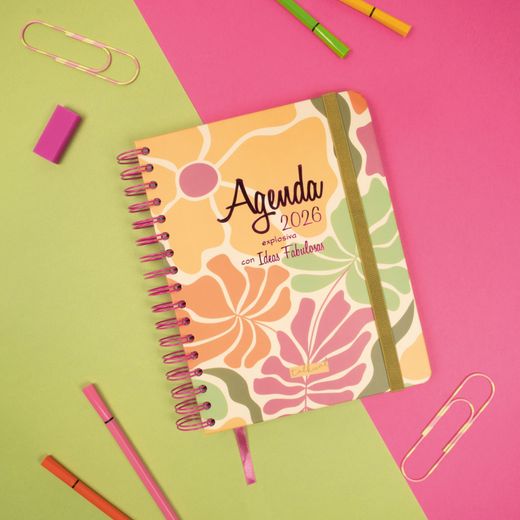 Agenda Talkual 1/4-155X217Mm 1 día página 2026 Ideas