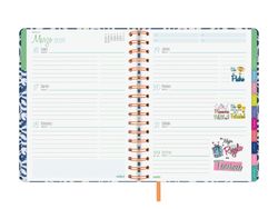Agenda Talkual 1/4-155X217Mm Semana Vista Horizontal 2026 Aqui