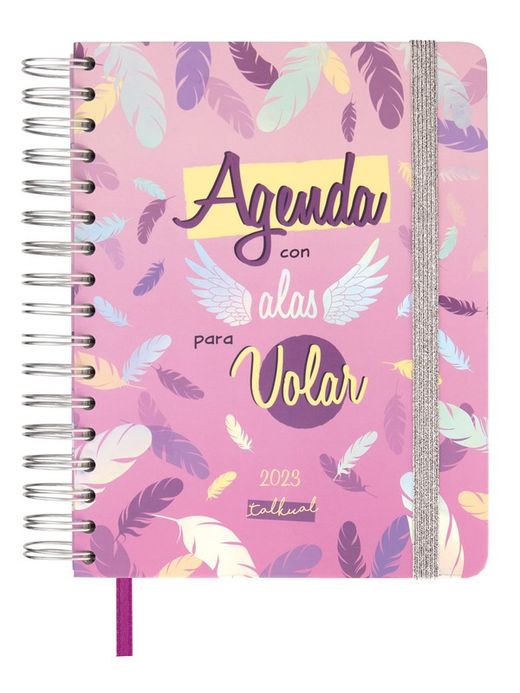 Agenda Talkual by Finocam de 155x217 mm Semana vista horizontal 2023