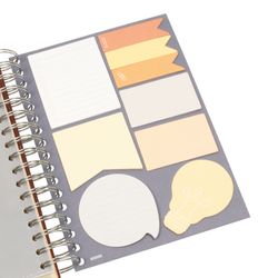 Agenda Tempus 1/4-155X217Mm 1 día página 2026 Negro