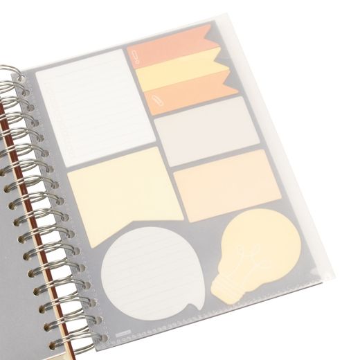 Agenda Tempus 1/4-155X217Mm 1 día página 2026 Negro
