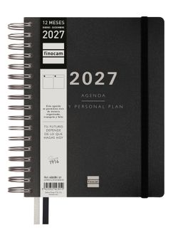 Agenda Tempus 2027 tamaño 4º 1 dia págian