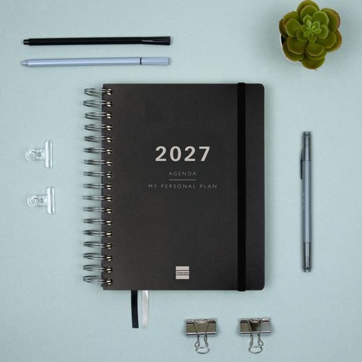 Agenda Tempus 2027 tamaño 4º 1 dia págian