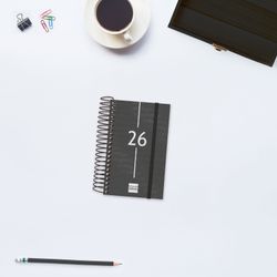 Agenda Year - 1 día página 2026 – Varios tamaños