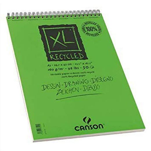 Álbum microperfurado reciclado de grão fino Canson